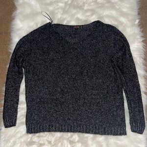 Black V-Neck Sweater